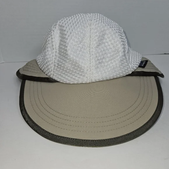 NEW Patagonia Vented Broadbill Hat Sz M Hazel Khaki Packable